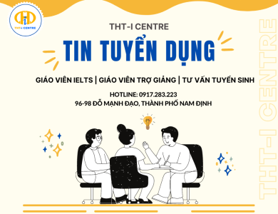 Tuyển dụng Giáo viên tiếng Anh